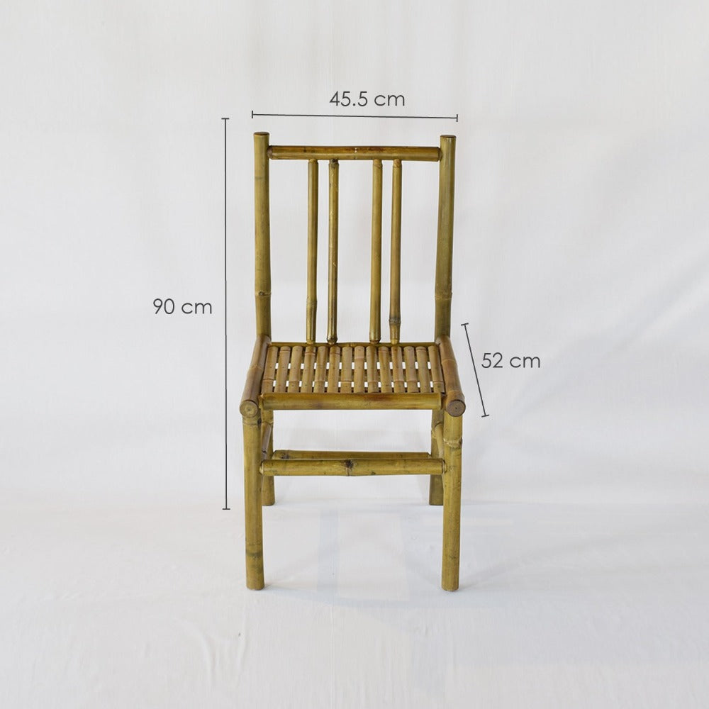 Pause Hard Seat Bamboo Chair
