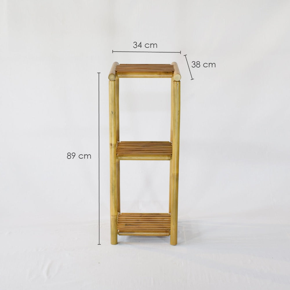 Bamboo Pot Stand 3 Level