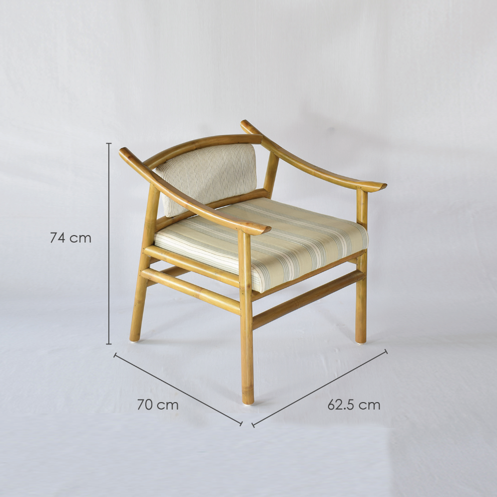 Bamboo Hunchback Armchair