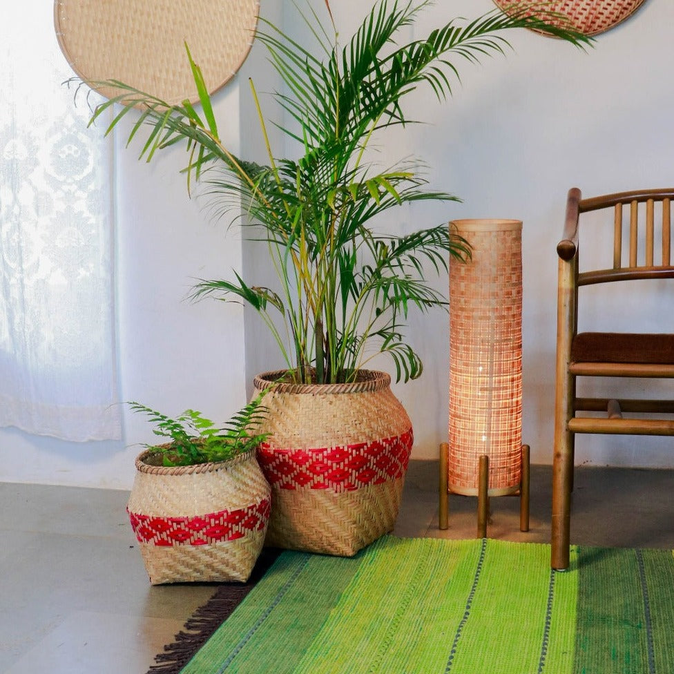 Bamboo planter