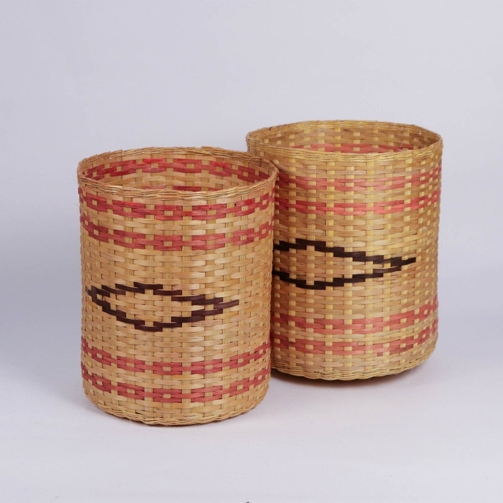 bamboo made planter