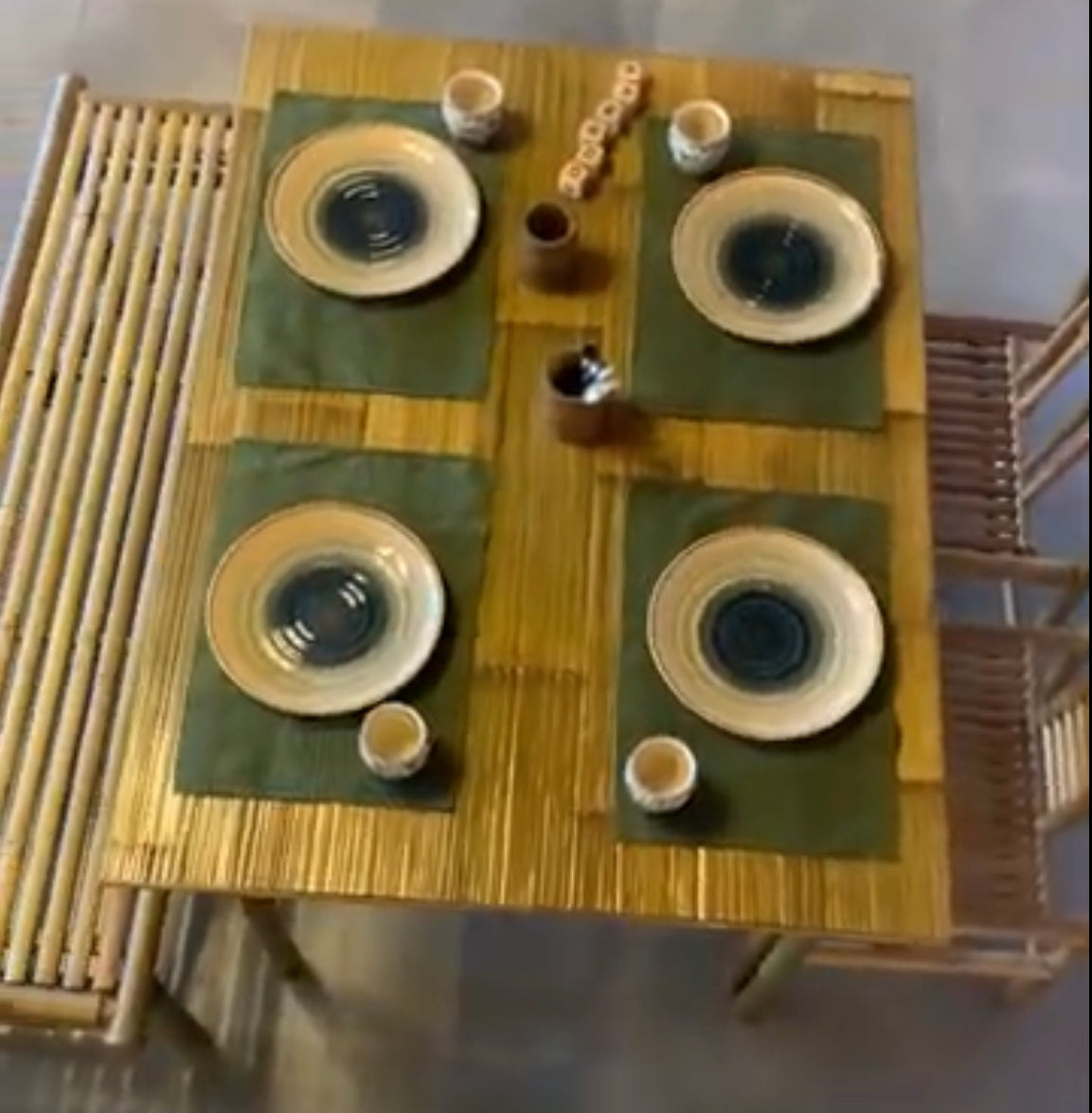 Pause Bamboo Dining Table