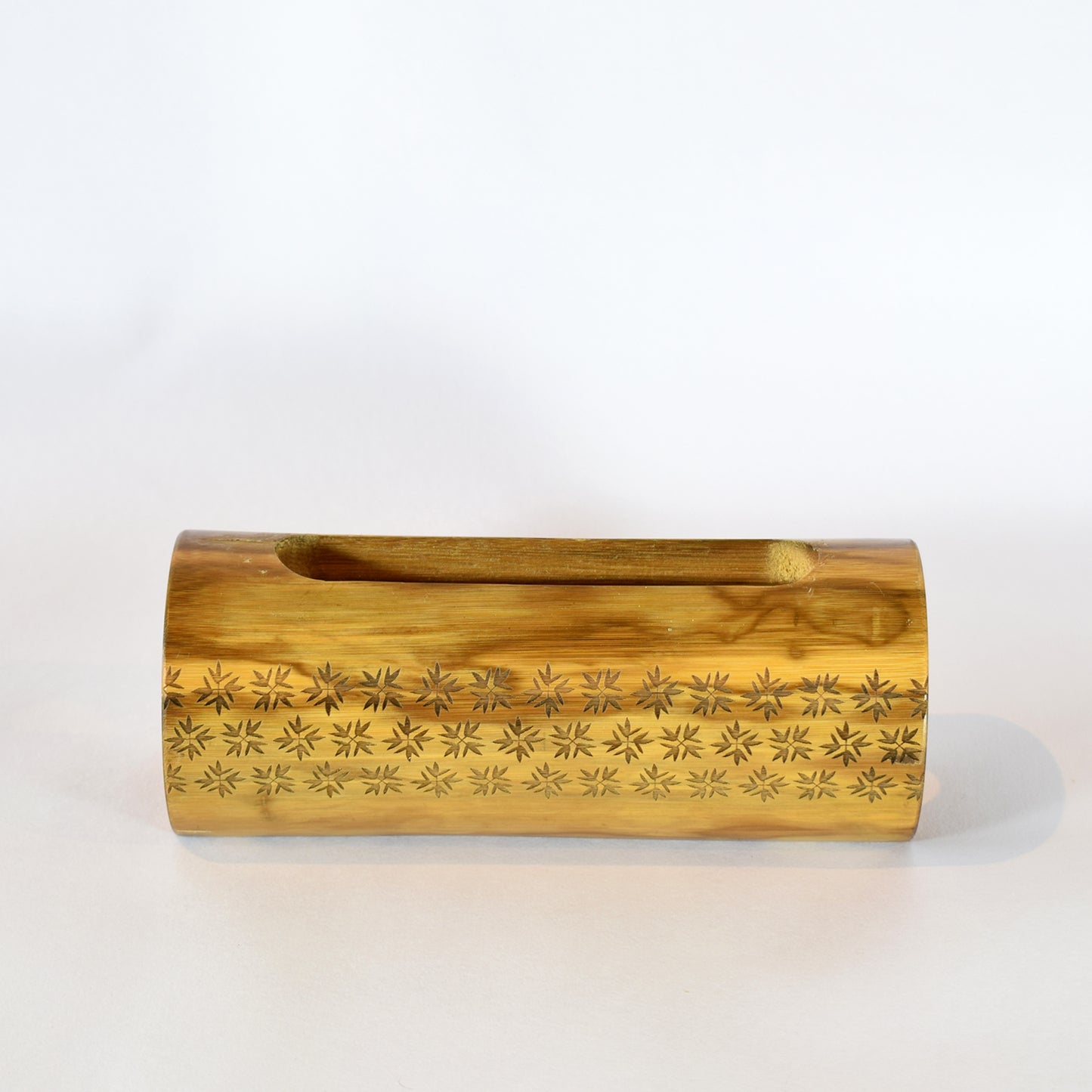 Leaves Bamboo Tissue Holder