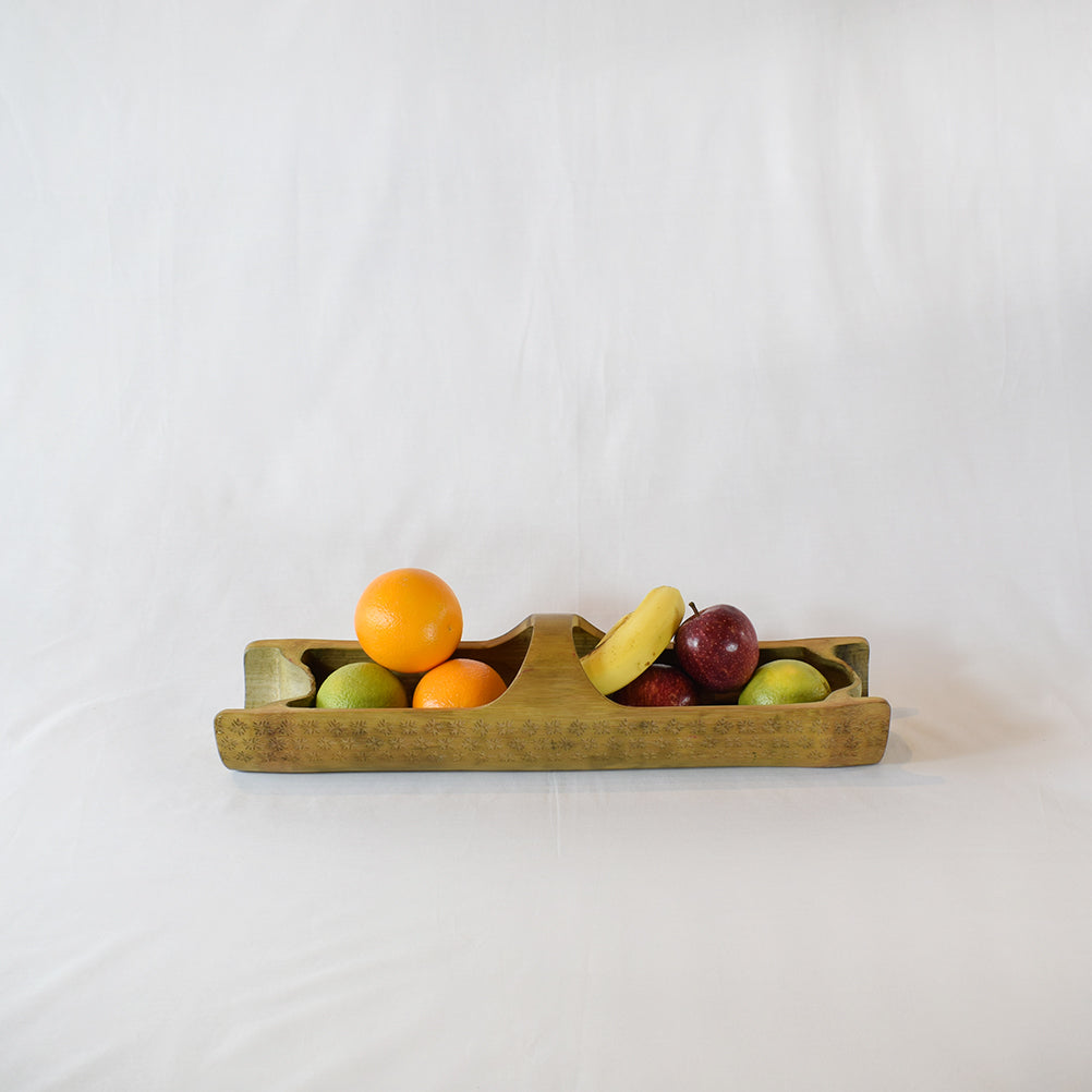 Leaves Bamboo Fruit Holder