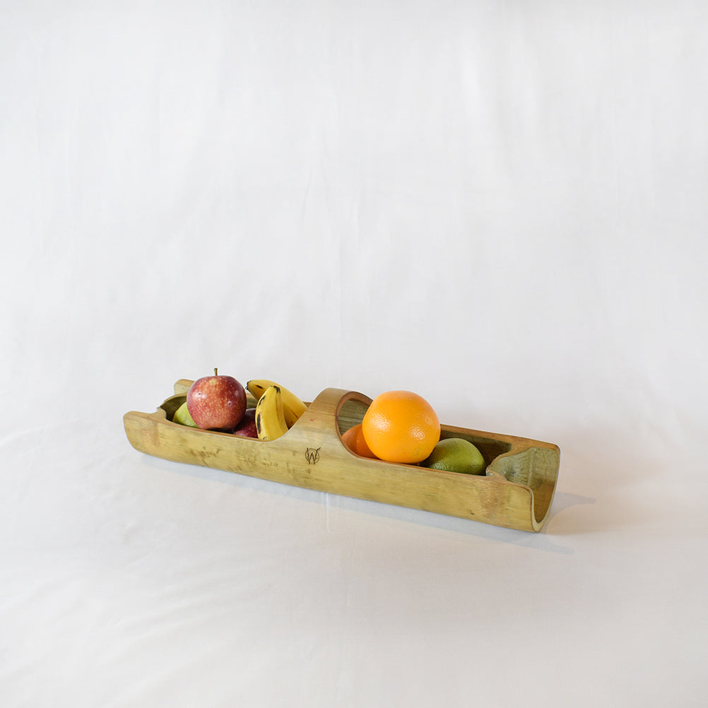 Leaves Bamboo Fruit Holder
