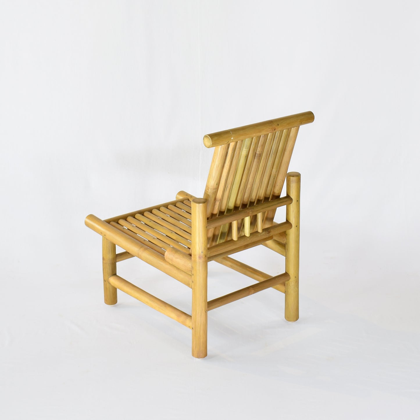 Tunnels Bamboo Folding Low Chair