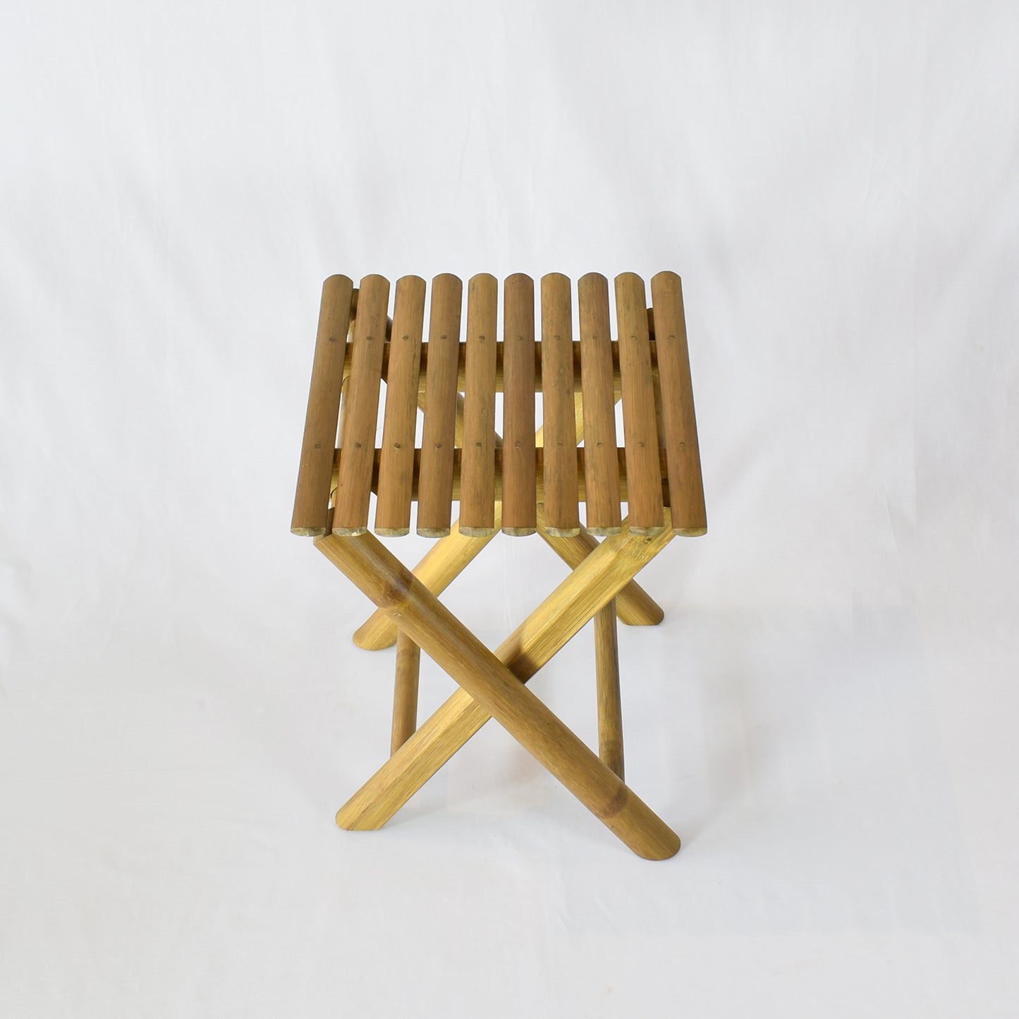 Pop-up Bamboo Folding Stool