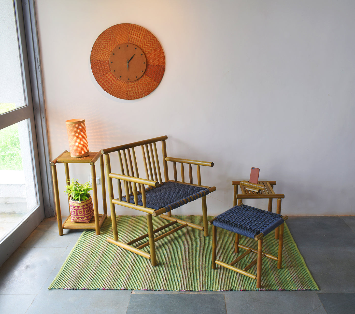 Tightrope Winster Bamboo Armchair
