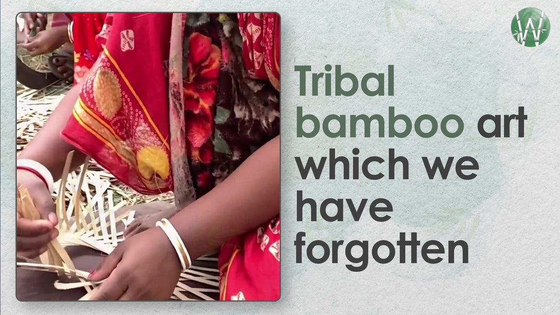 Tribal bamboo art which we have forgotten