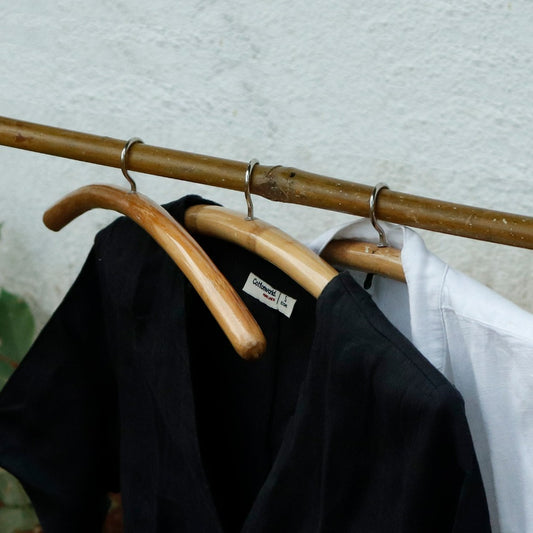 Bamboo Curved Hanger
