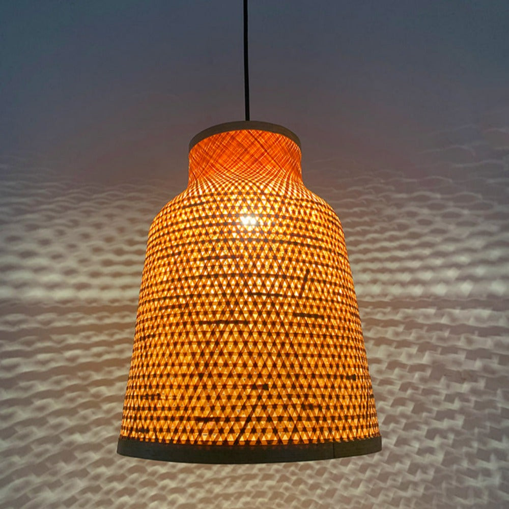 Ohm pattern bamboo lamp online buy