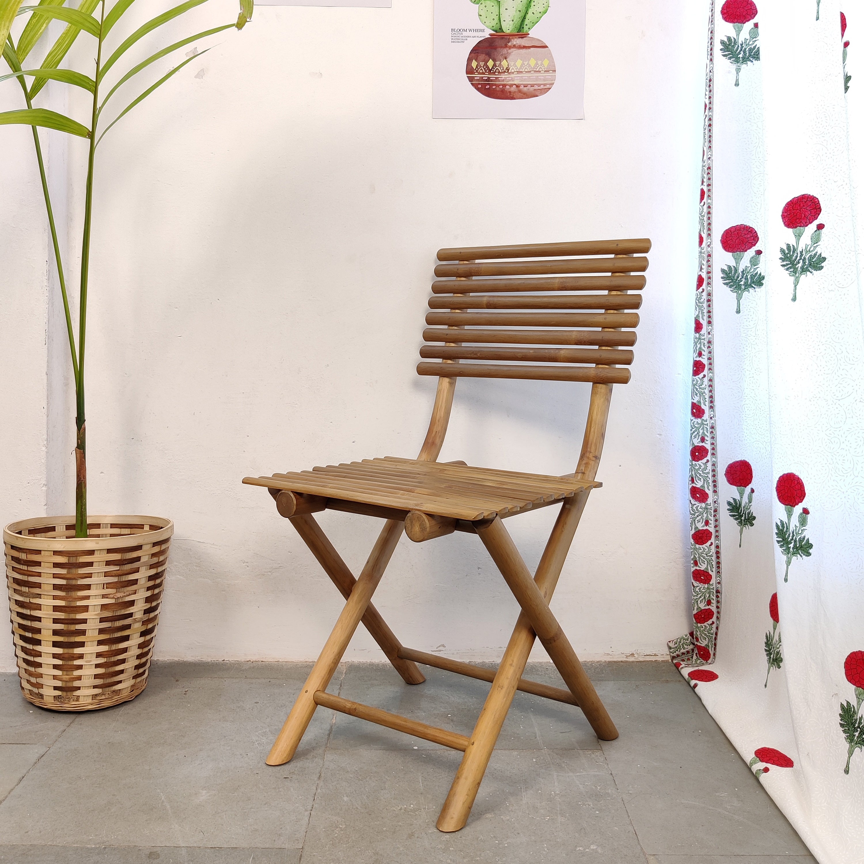 Bamboo fold online up chairs